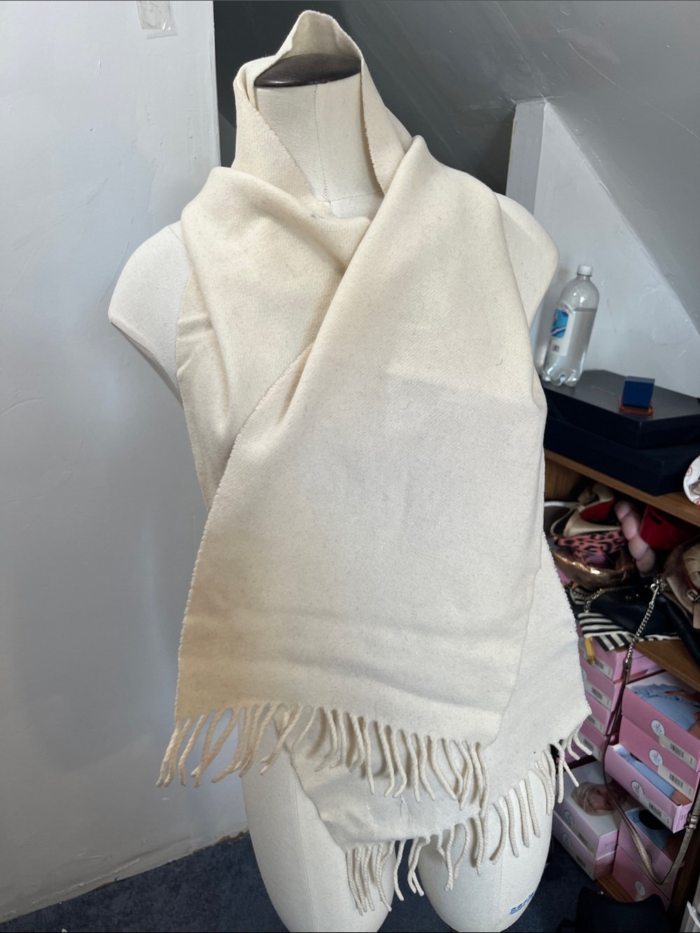 Mens wool scarf